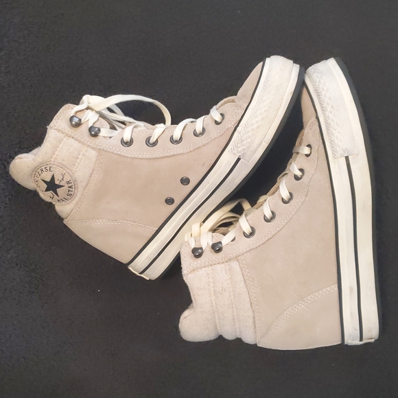 Converse Chuck Taylor Hidden Platform Wedge Sneakers - Picture 9 of 9